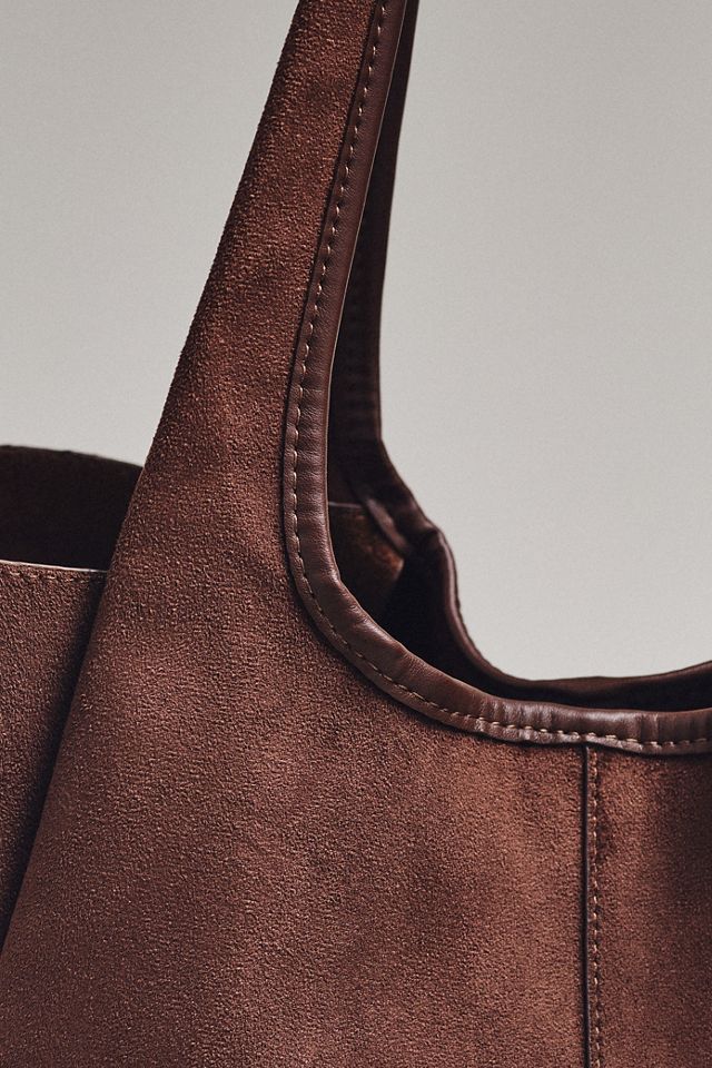 The Utilia Faux Suede Tote #2