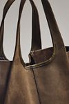 The Utilia Faux Suede Tote