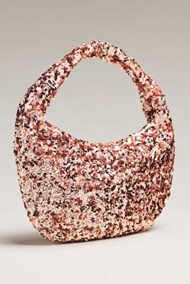 Paillette Sequin Crescent Bag