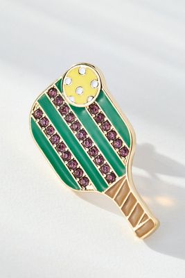 Pickleball Brooch
