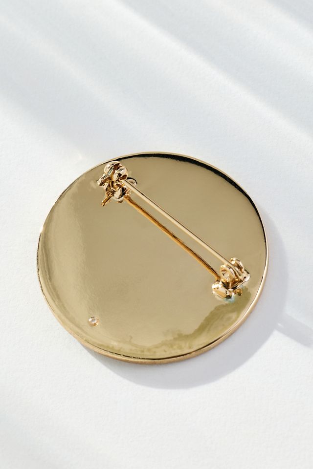 Enamel Icon Brooch #1