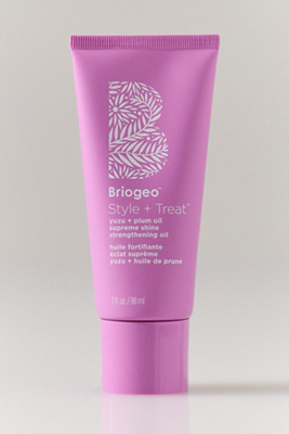 Briogeo Style & Treat Supreme Shine Strengthening Oil In Purple