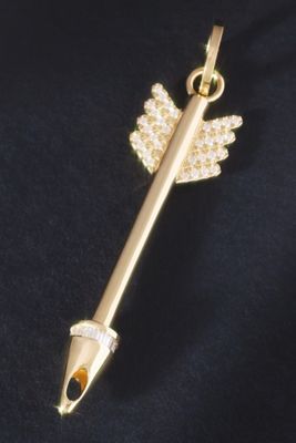 Adina Reyter Diamond Arrow Hinged Charm for Big Beads