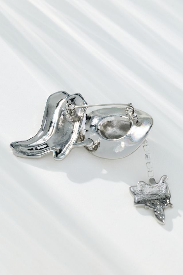 Cowgirl Brooch #1