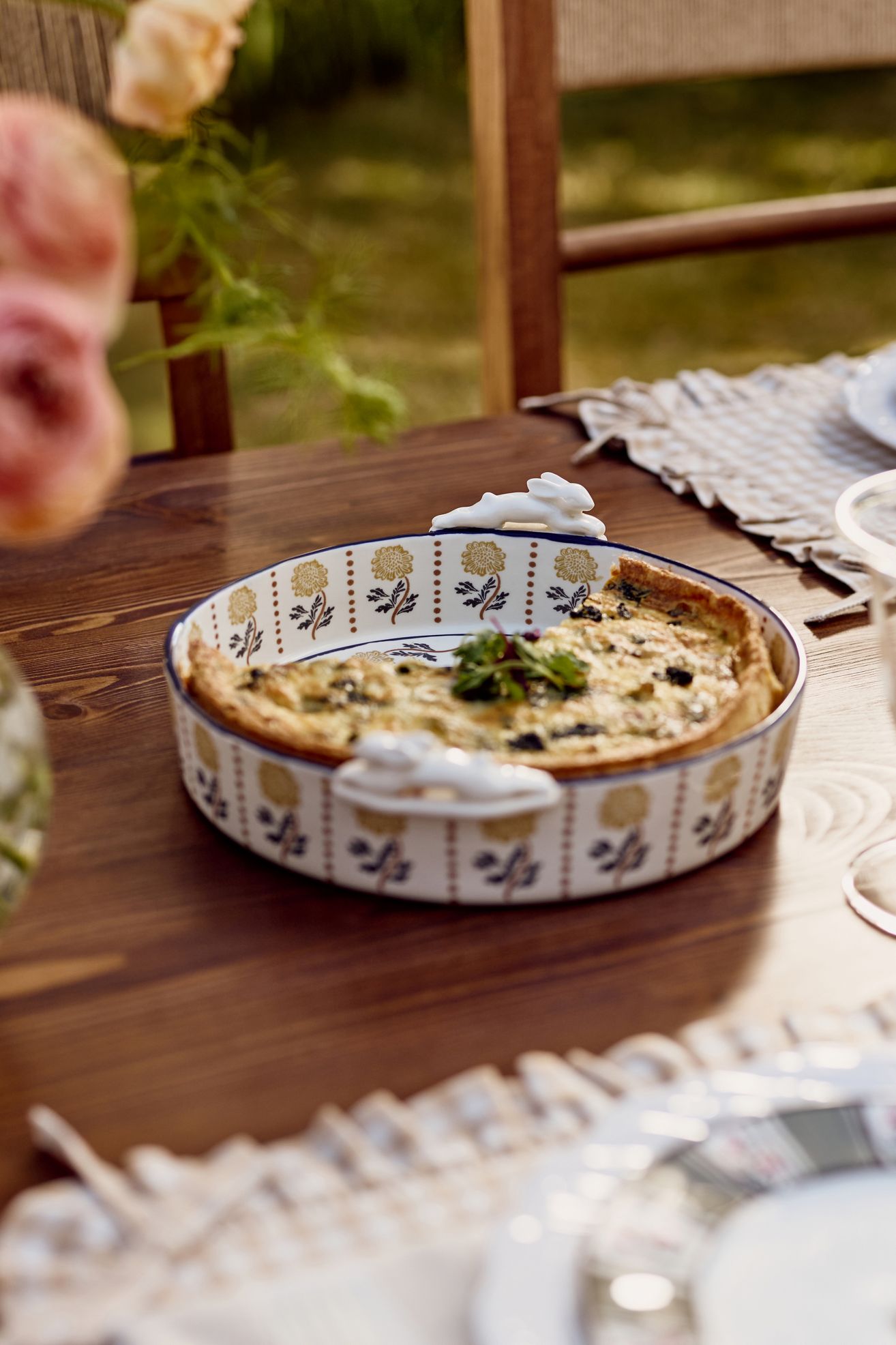 Millie Round Baking Dish - Bunny, Standard, One Size