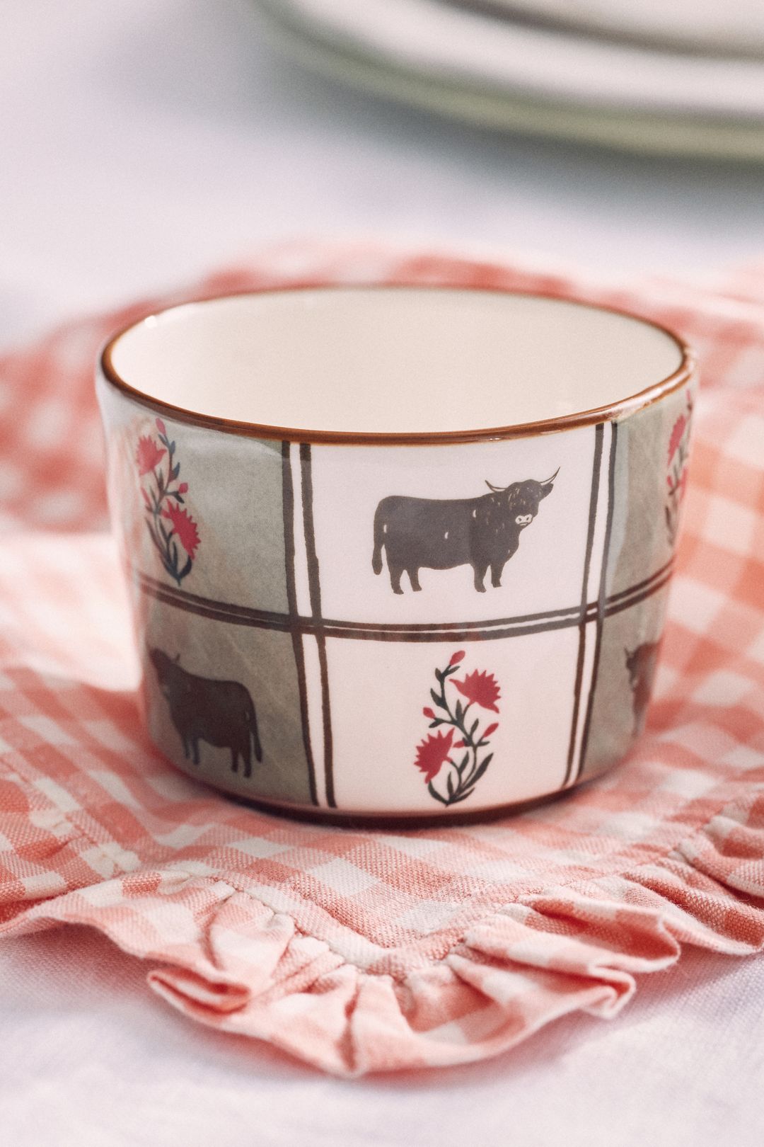 Millie Cow Berry Basket - Cow, S