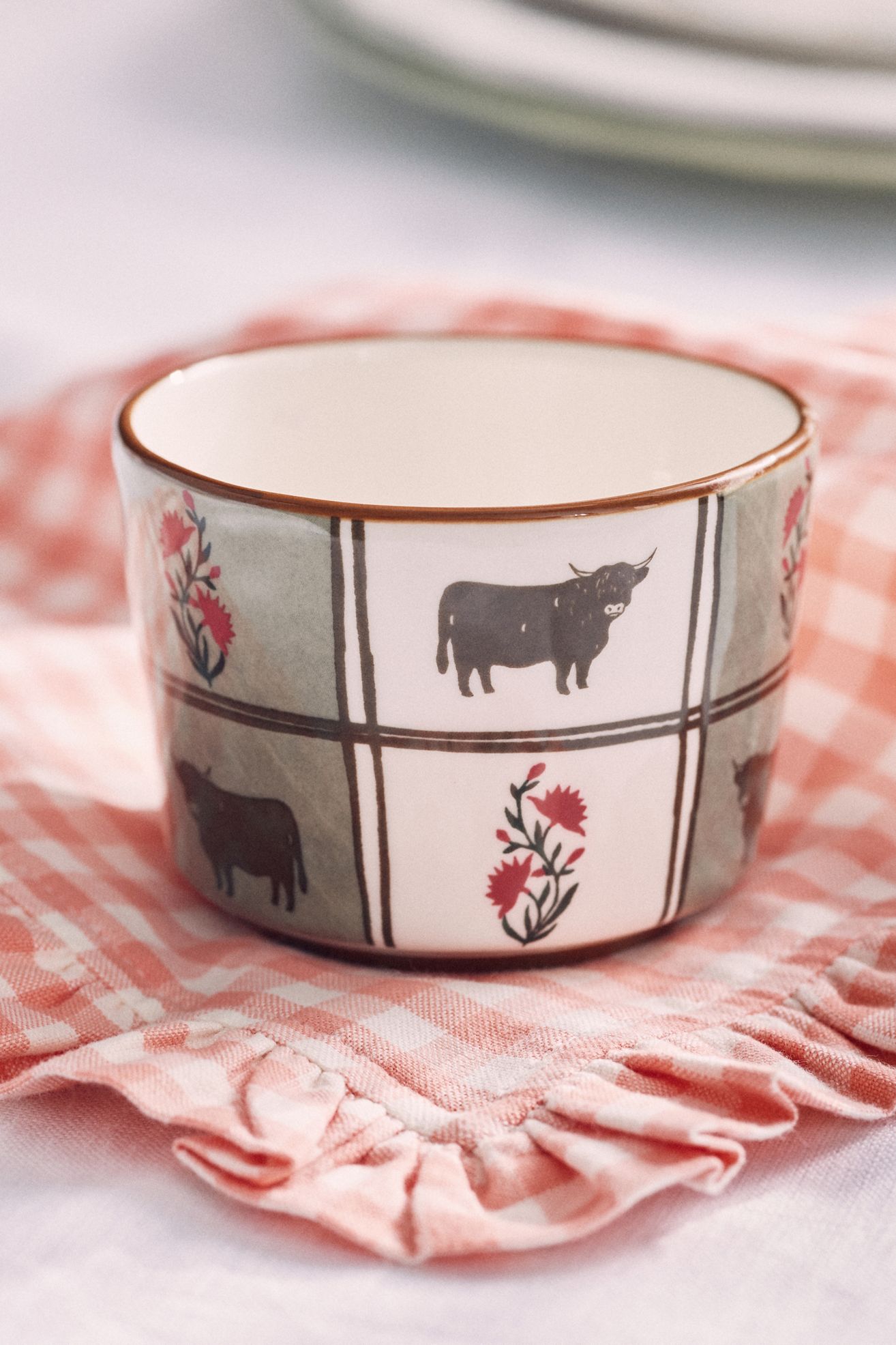 Millie Cow Berry Basket - Cow, S