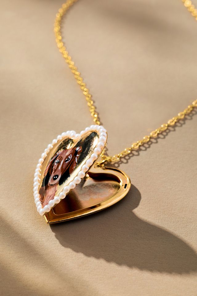 Susan Alexandra Pet Devotion Locket Necklace