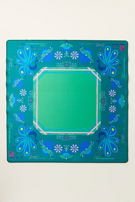Oh My Mahjong Mat In Blue