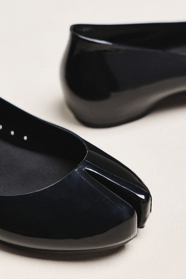 Jeffrey Campbell Fixed Split-Toe Jelly Ballet Flats