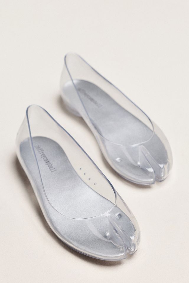 Jeffrey Campbell Fixed Split-Toe Jelly Ballet Flats #1