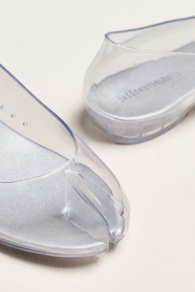 Jeffrey Campbell Fixed Split-Toe Jelly Ballet Flats #2