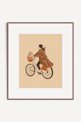 Artfully Walls Parisian Biker Wall Art