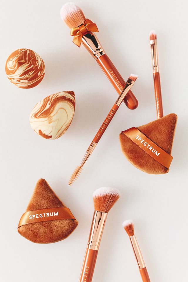 Spectrum Pumpkin Spice 9-Piece Makeup Brush & Sponge Set #1