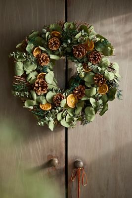 Citrus + Eucalyptus Wreath