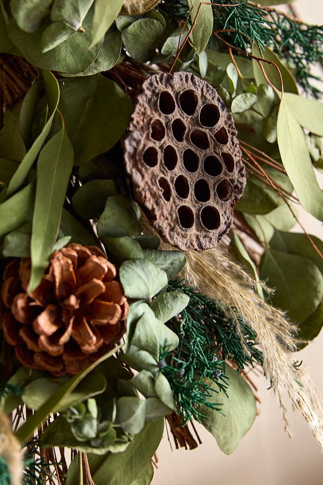 Lotus + Lime Wreath #1