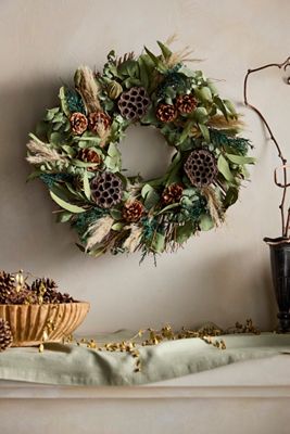 Lotus + Lime Wreath
