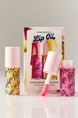 Lanolips Hyaluronic Lip Oil Duo