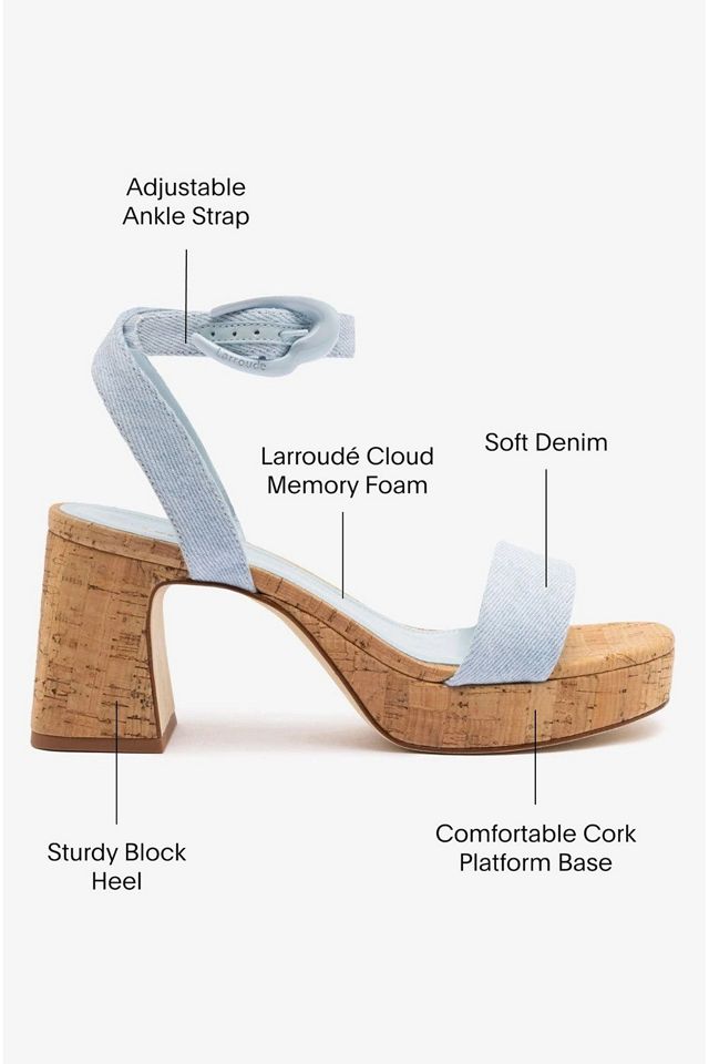 Larroudé Dolly Verona Low Sandal #4