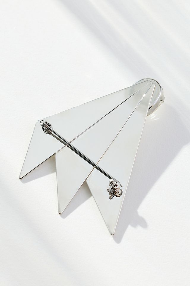 Angular Crystal Brooch #1