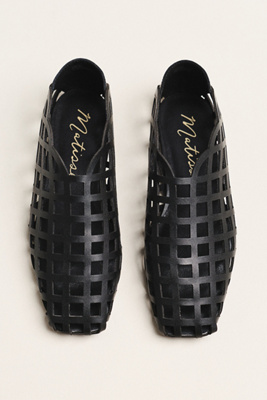 Matisse Cooper Cutout Flats In Black