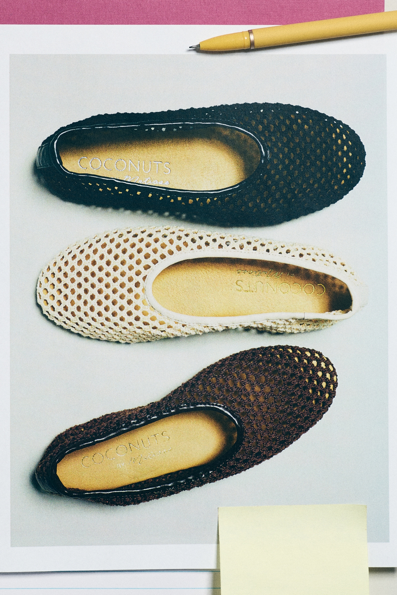 Coconuts by Matisse Marta Mesh Ballet Flats