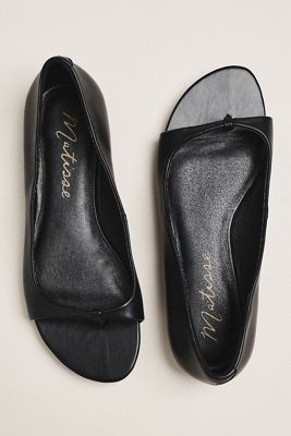 Matisse Neptune Open-Toe Bow Flats