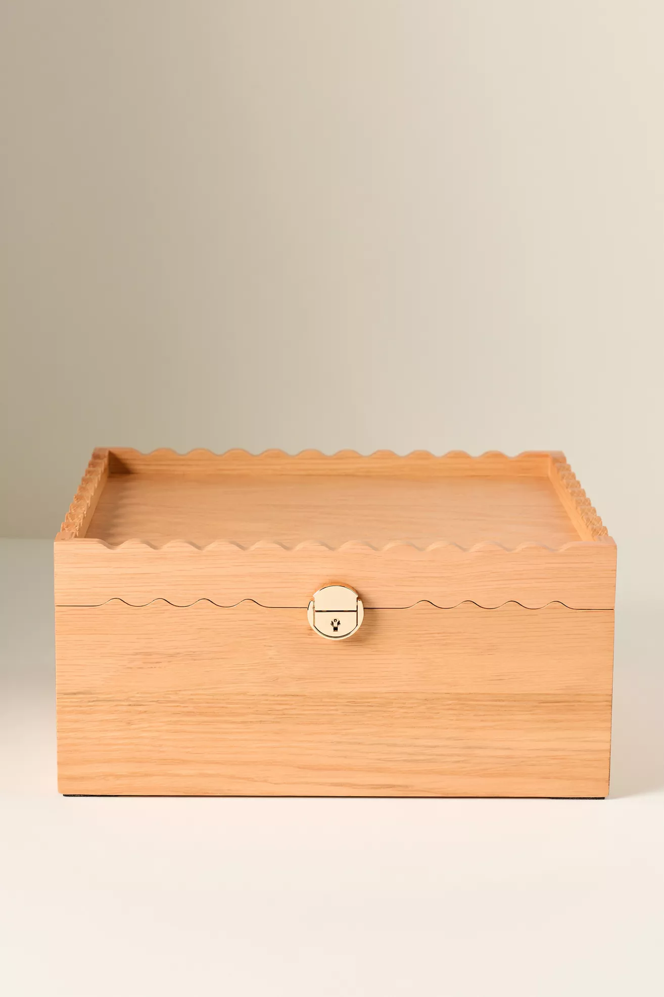 Curio Blvd 2-in1 Oak Jewelry Keepsake Case - thumbnail 2