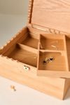 Curio Blvd 2-in1 Oak Jewelry Keepsake Case
