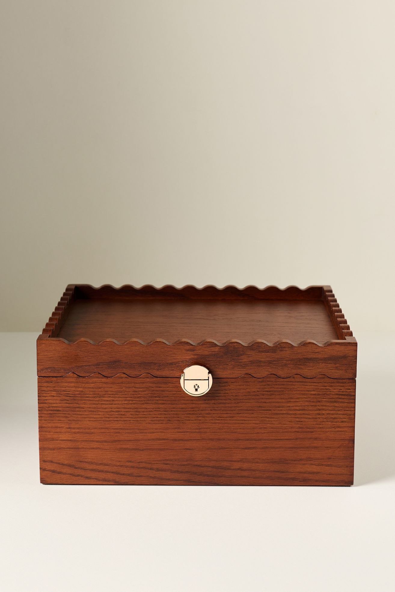 Curio Blvd 2-in1 Oak Jewelry Keepsake Case - Dark Oak, Standard, One Size
