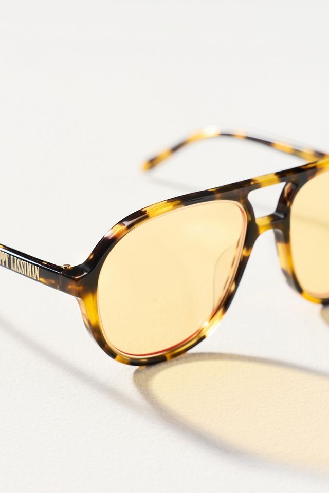 Poppy Lissiman Koenji Torti Aviator Sunglasses #2