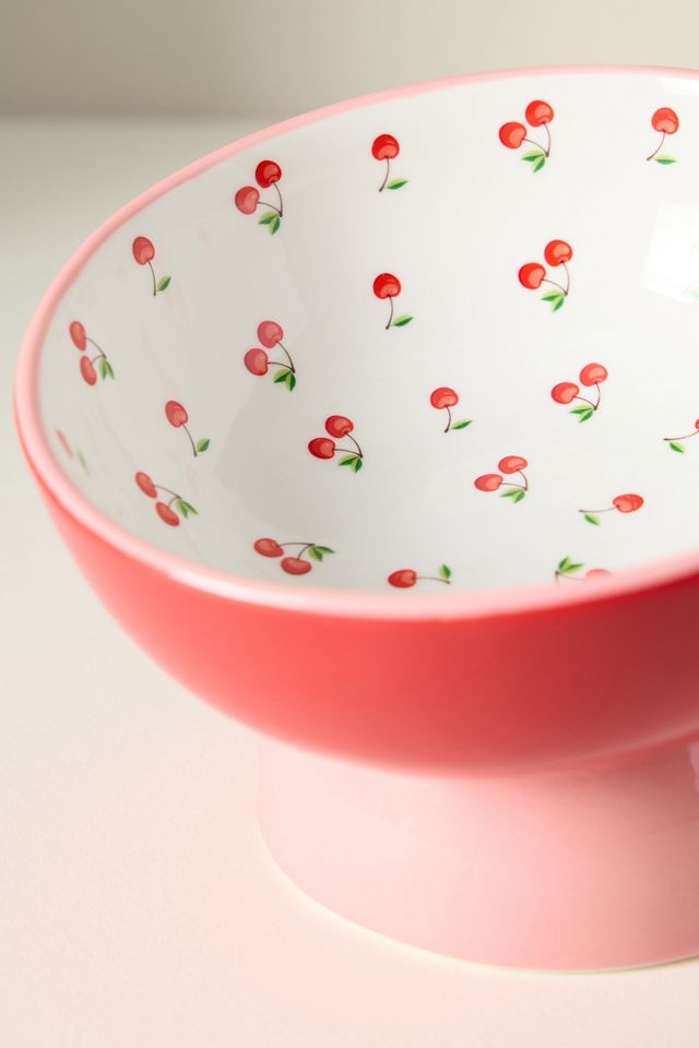 By Anthropologie Cherry Pet Bowl #3