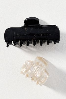 Tortoiseshell Hair Claws, Set of 2