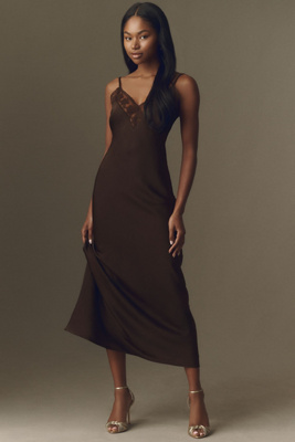 Bardot Bonita Lace-Trim Maxi Dress