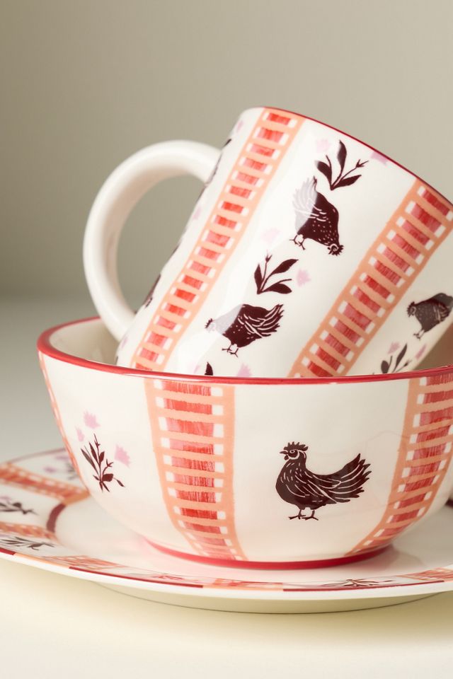 Millie Stoneware Dessert Plate #2