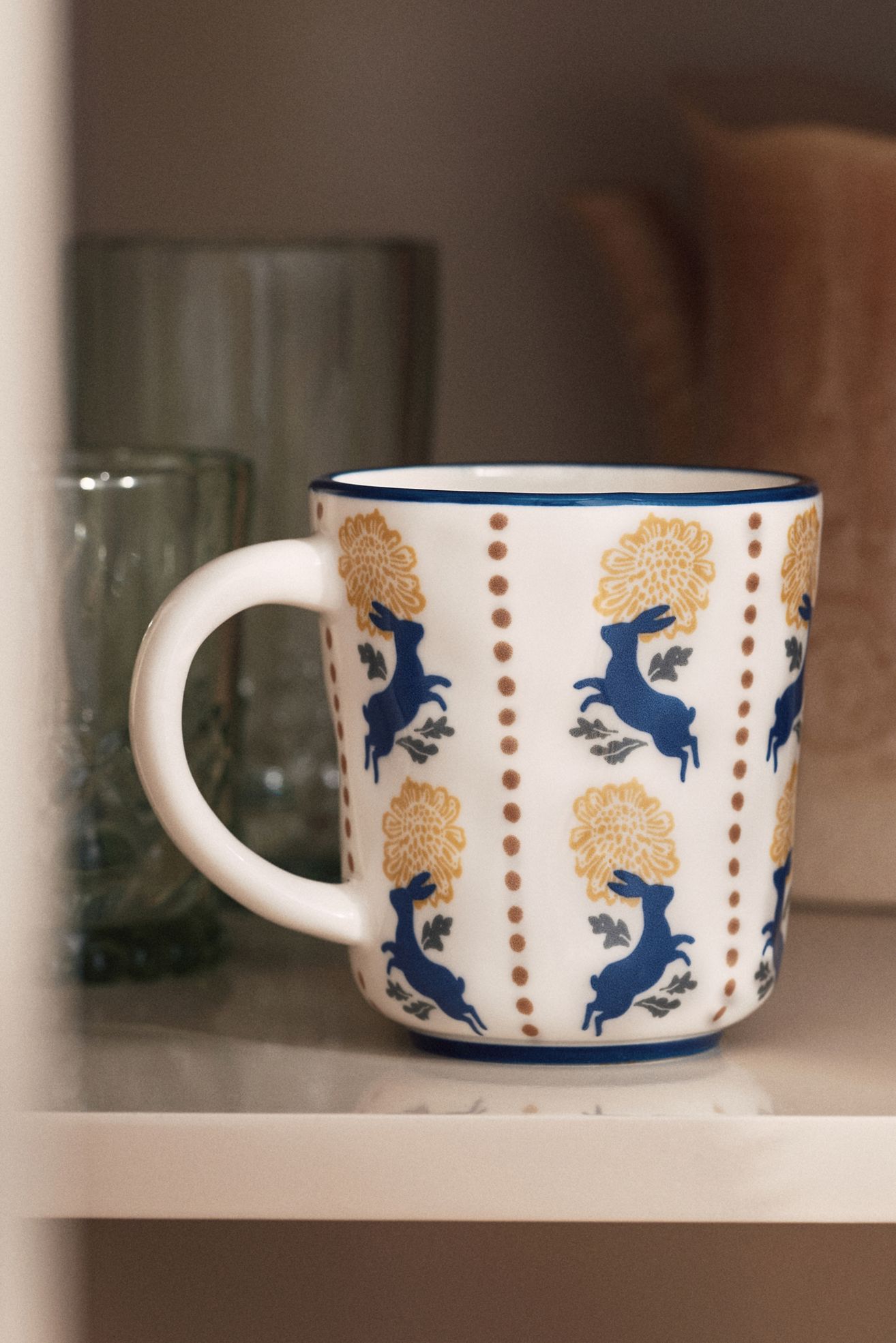 Millie Stoneware Mug - Bunny, Standard, One Size