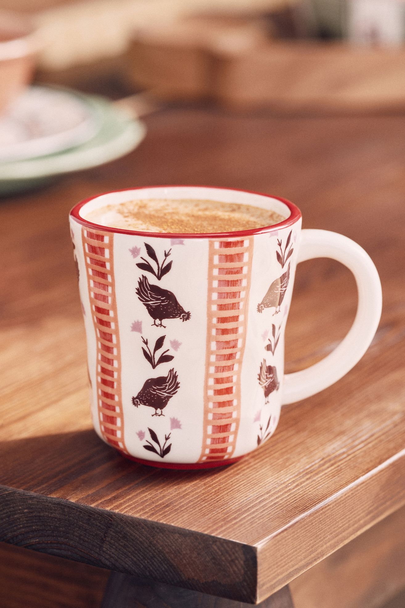 Millie Stoneware Mug - Chicken, Standard, One Size