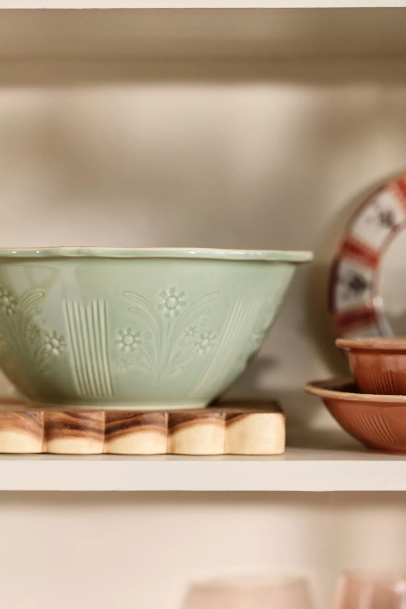 Aster Portuguese Stoneware Serve Bowl