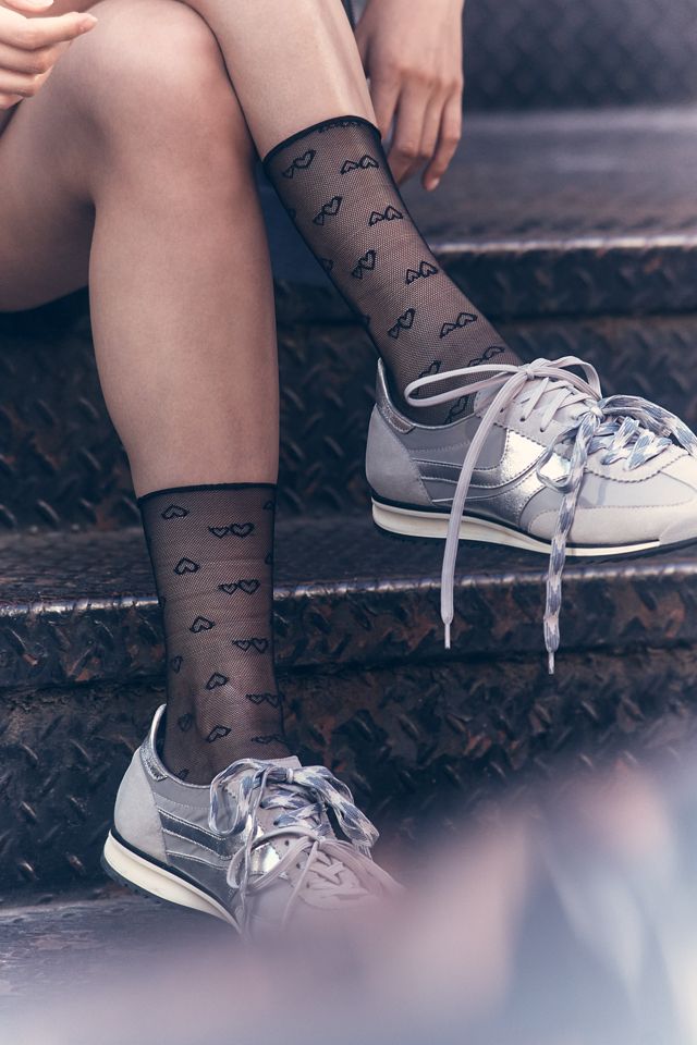 Sheer Heart Socks #1