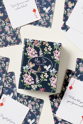 Loulou Baker Hen Do Bachelorette Playing Cards