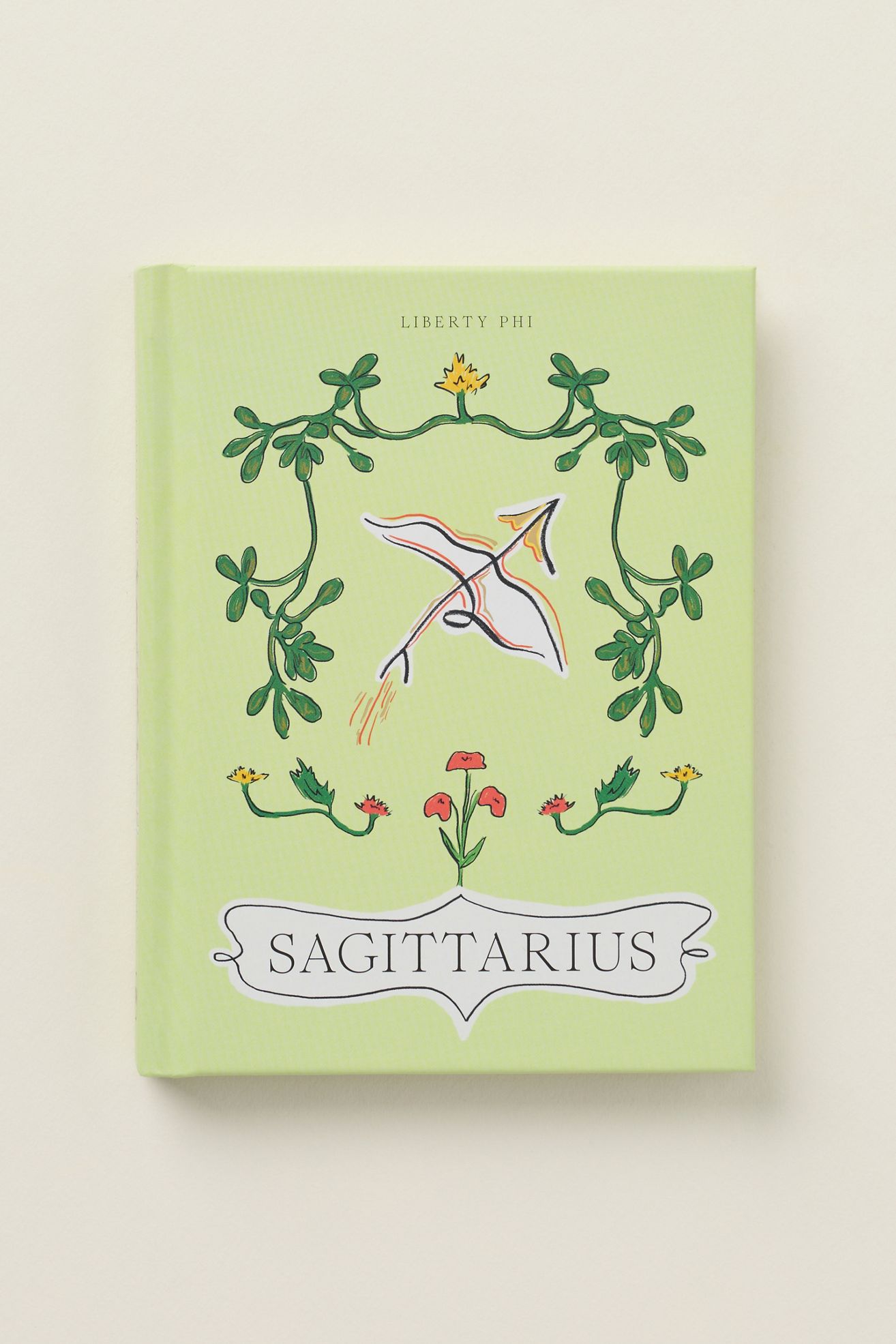 Illustrated Zodiac Hardcover Book - Sagittarius, Standard, One Size