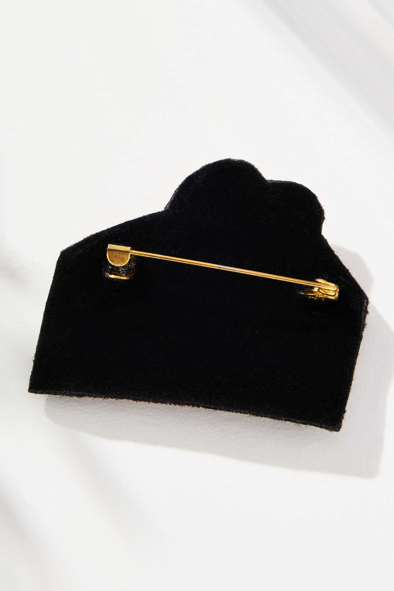 Small Beaded Icon Brooch