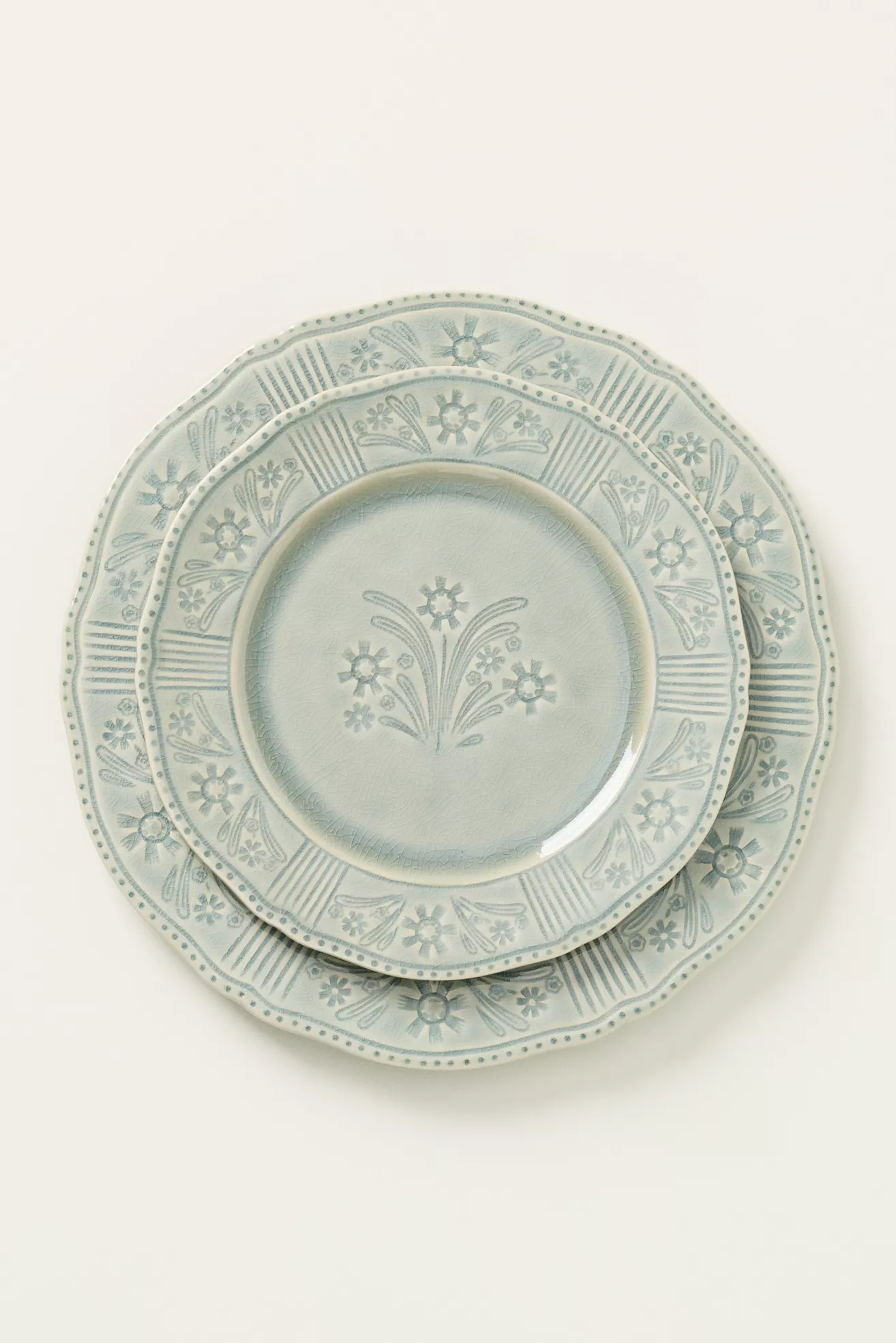 Aster Portuguese Side Plates, Set of 4 - thumbnail 6