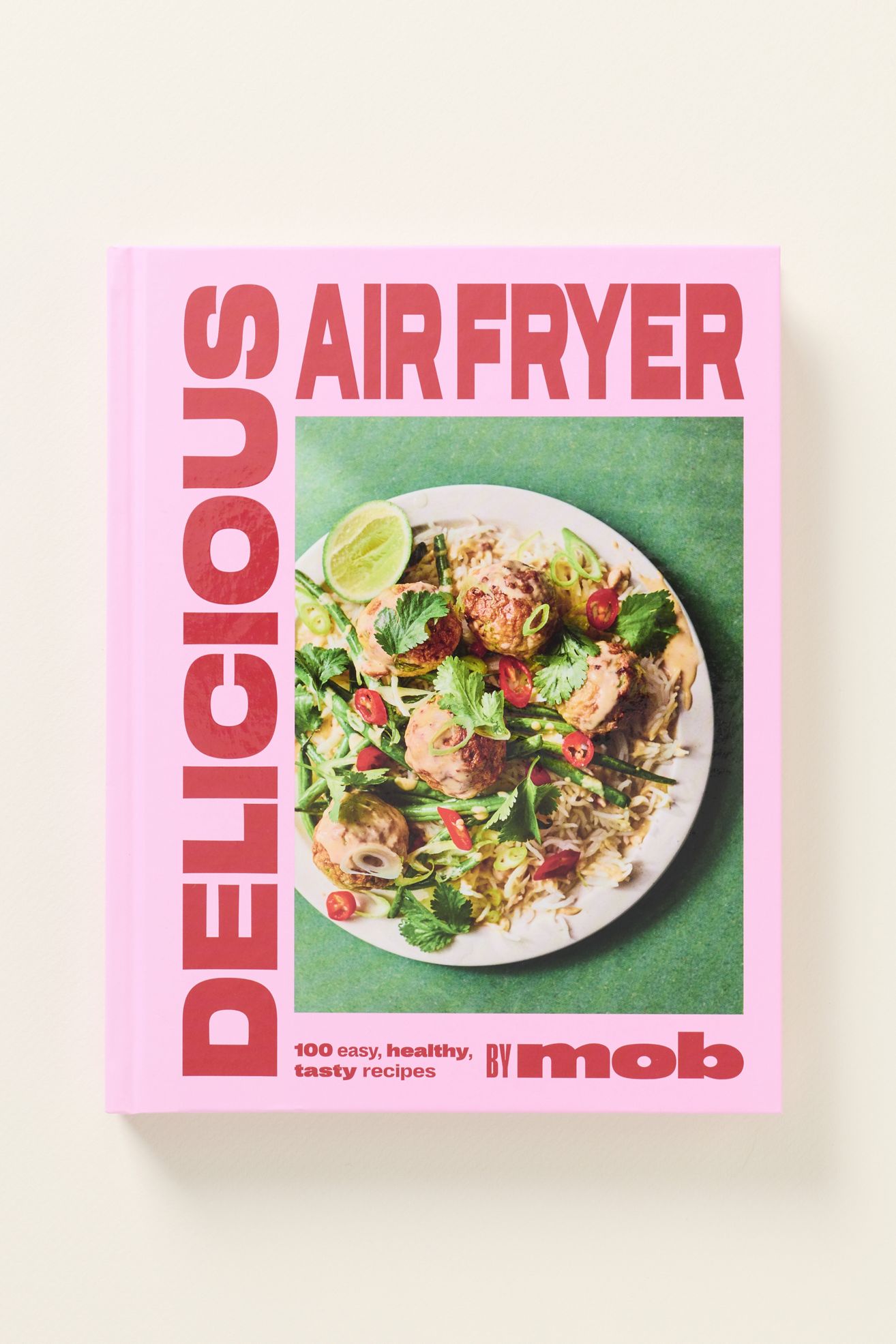 Delicious Airfryer Hardcover Cookbook - Pink, One Size
