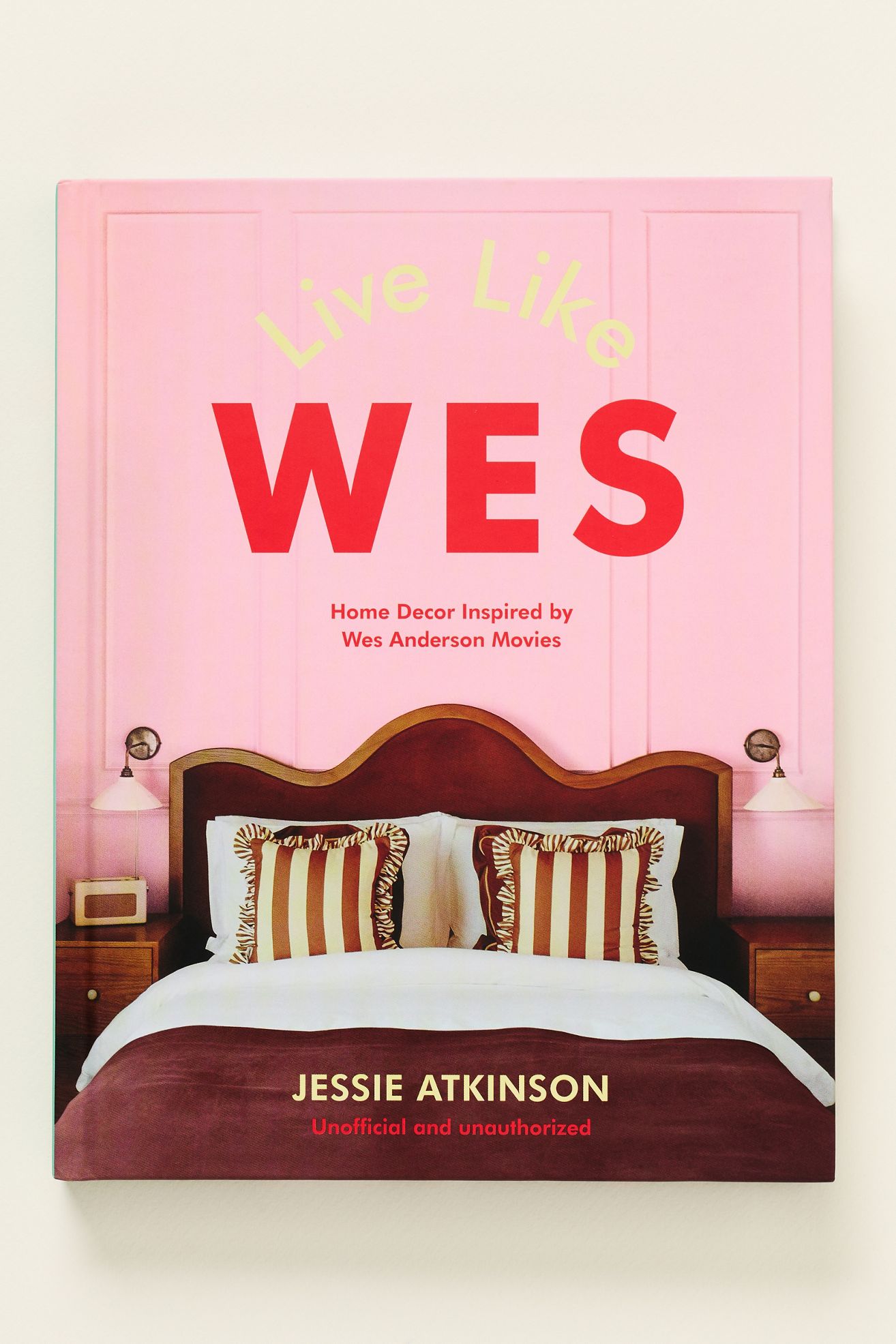 Live Like Wes Hardcover Book - Pink, One Size