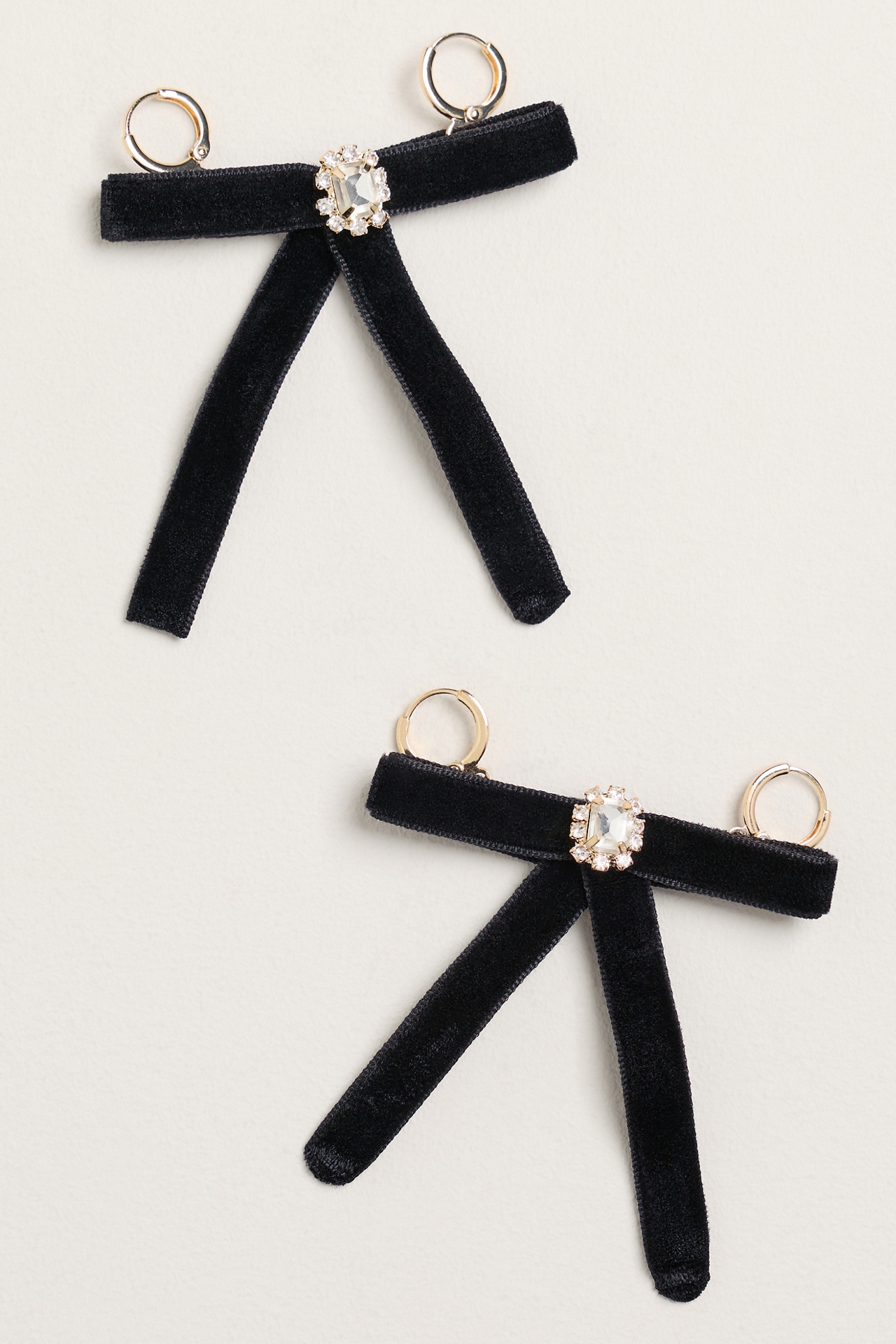 By Anthropologie Velvet Bow Shoe Charm