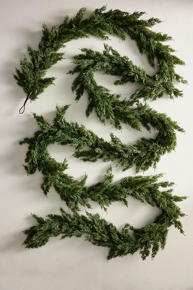 Faux Juniper Garland #5