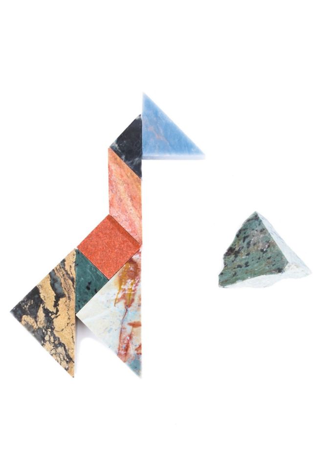 Tangram Stone Puzzle #1