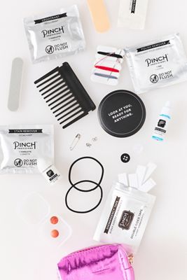Pinch Provisions Fuchsia Puffer Minimergency Kit