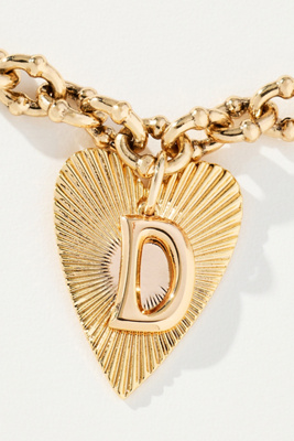 By Anthropologie Heart Pendant Necklace